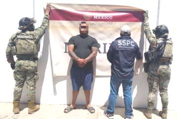 Detienen en Sonora a "El 4-40", ligado al CJNG