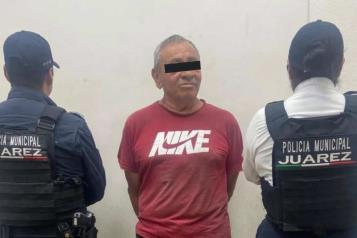 Detienen a abuelo por agredir a su pareja