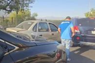 Deja choque tipo carambola un lesionado y caos vial