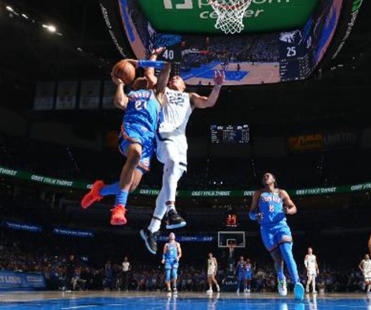 Thunder y Pacers aumentan ventaja