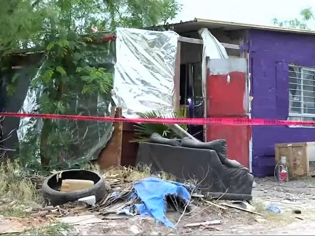 Hombres armados atacaron una vivienda ubicada en el municipio de Pesquería, dejando a una mujer con una herida en una de sus extremidades.