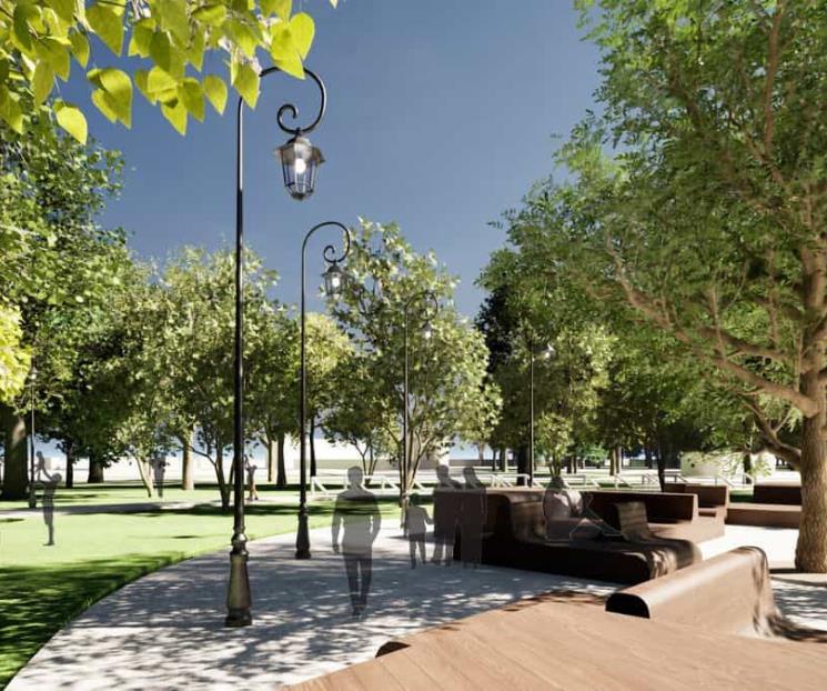 Proponen revitalizar Parque España como parte del "corredor verde"
