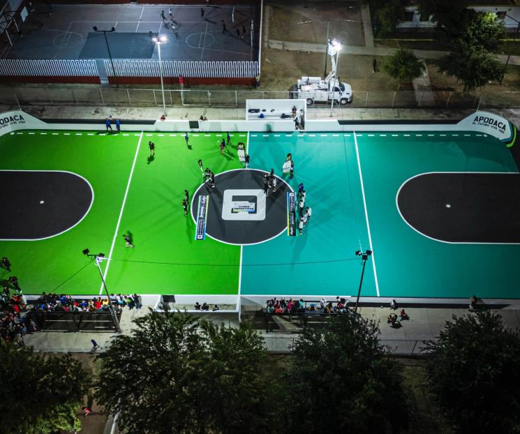 Rehabilita Apodaca al 100 % la cancha de futbol rápido de Metroplex