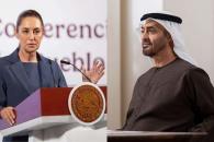 Dialoga Sheinbaum con el presidente de Emiratos &Aacute;rabes