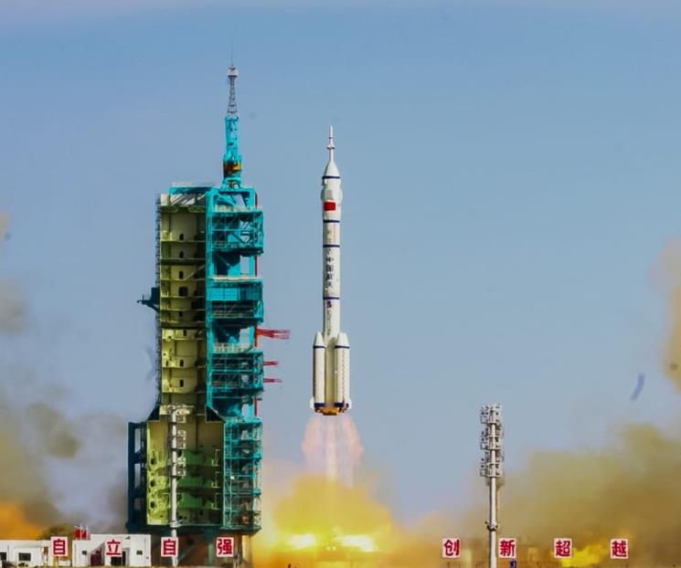 China lanza nueva misión tripulada a su estación espacial China lanza nueva misión tripulada a su estación espacial