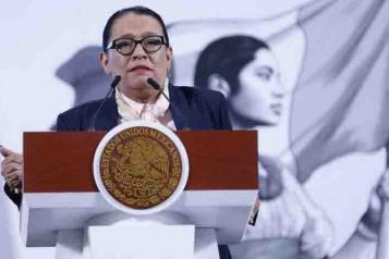 Reforma sobre desapariciones es un tema de urgencia: Rosa Icela