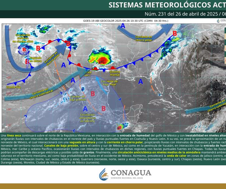 Onda de calor continúa en 11 estados y CDMX