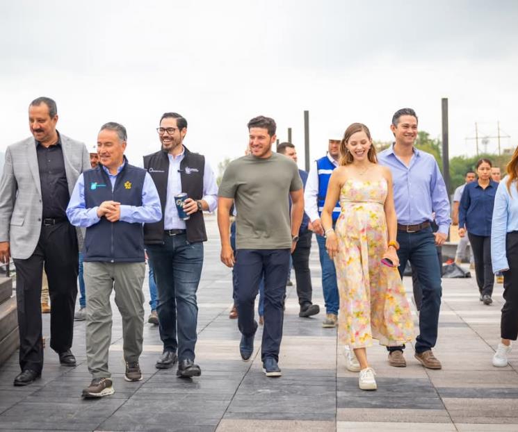 Registra un 80 por ciento de avance el Malecón de la Presa La Boca Registra un 80 por ciento de avance el Malecón de la Presa La Boca