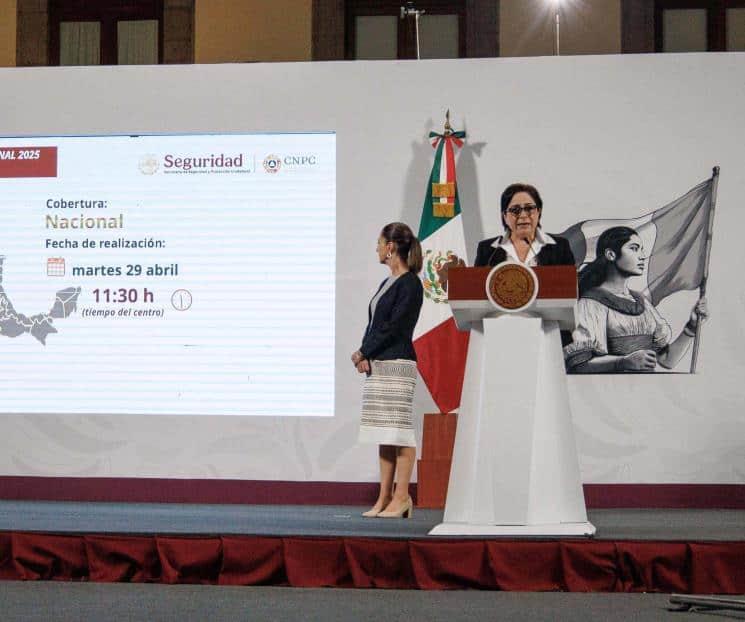Primer Simulacro Nacional;lanzarán alerta en 5 millones de celulares