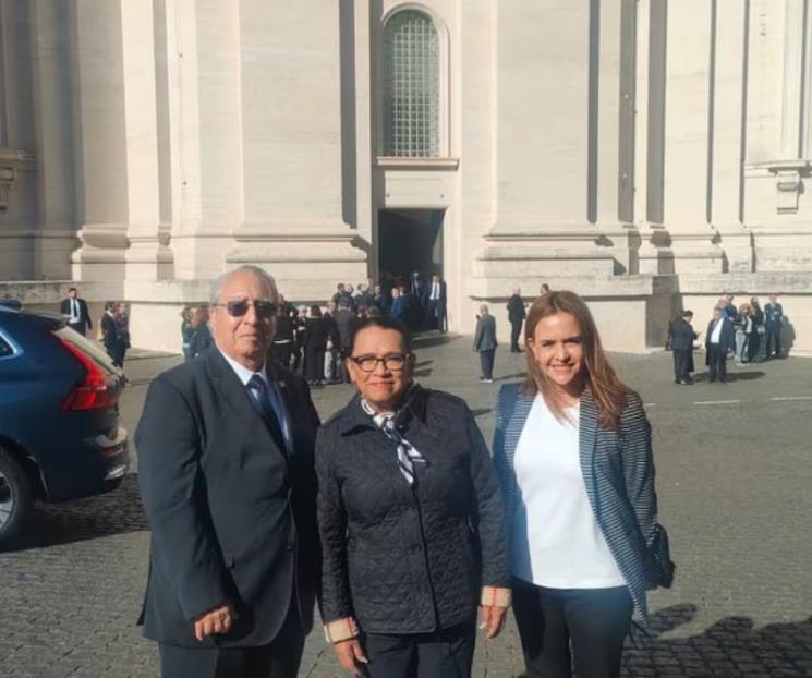 Arriba Segob al funeral del Papa Francisco Arriba Segob al funeral del Papa Francisco