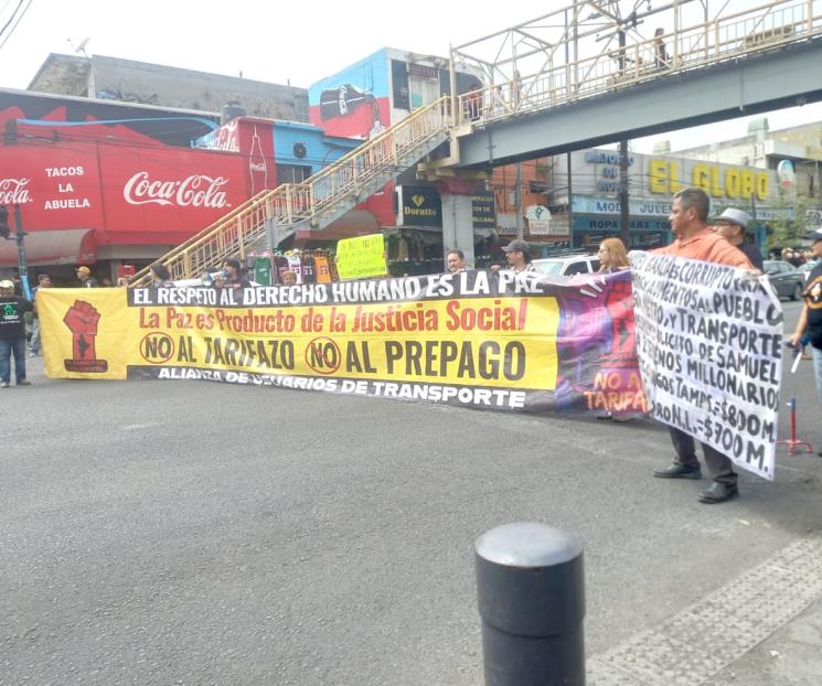 Nuevamente bloquea Alianza de Usuarios calles por ´tarifazo´