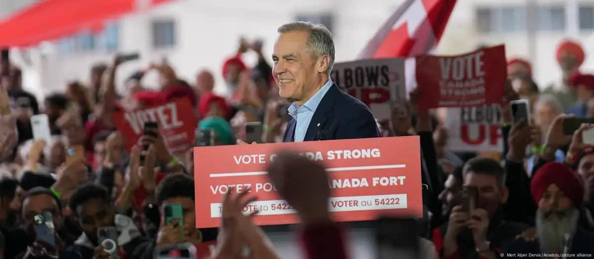 Pide Carney el voto de canadienses para enfrentar a Washington Pide Carney el voto de canadienses para enfrentar a Washington