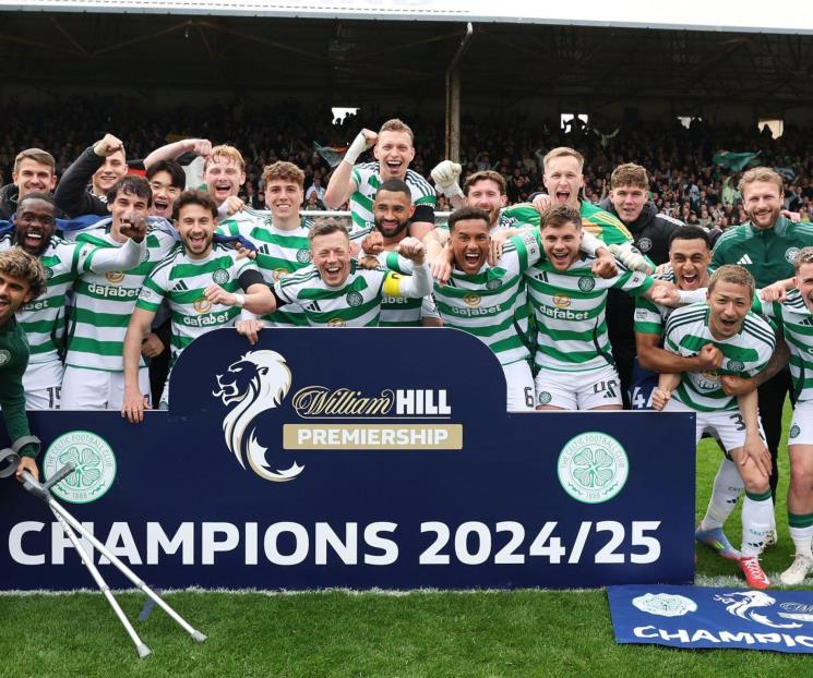 Se corona Celtic en futbol escocés
