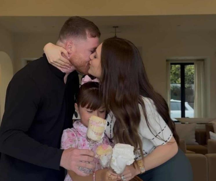 Canelo Álvarez y Fernanda Gómez serán papás por segunda vez Canelo Álvarez y Fernanda Gómez serán papás por segunda vez