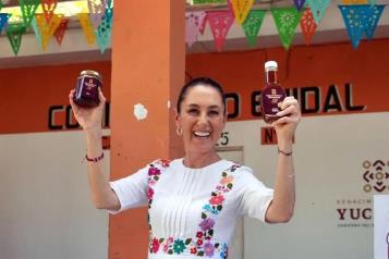 Anuncia Claudia creación de Miel del Bienestar