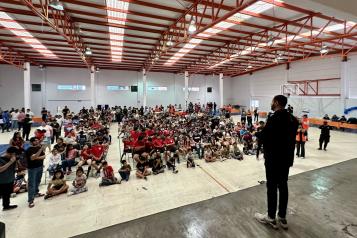 Festejan a menores en el día de la lucha contra el maltrato