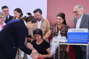 Comienza la Semana Nacional de Vacunación