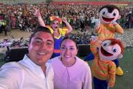 Apapachan en García a más de 14 mil infantes Apapachan en García a más de 14 mil infantes