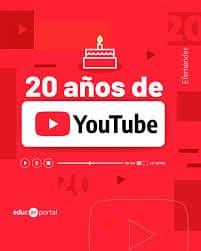 20 años de YouTube: donde todos pueden crear y aprender 20 años de YouTube: donde todos pueden crear y aprender
