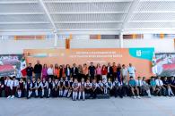 Entrega gobernador aulas en siete planteles de Juárez