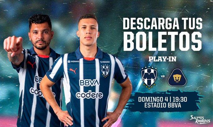Podrán entrar gratis abonados al Rayados-Pumas en Play In Podrán entrar gratis abonados al Rayados-Pumas en Play In