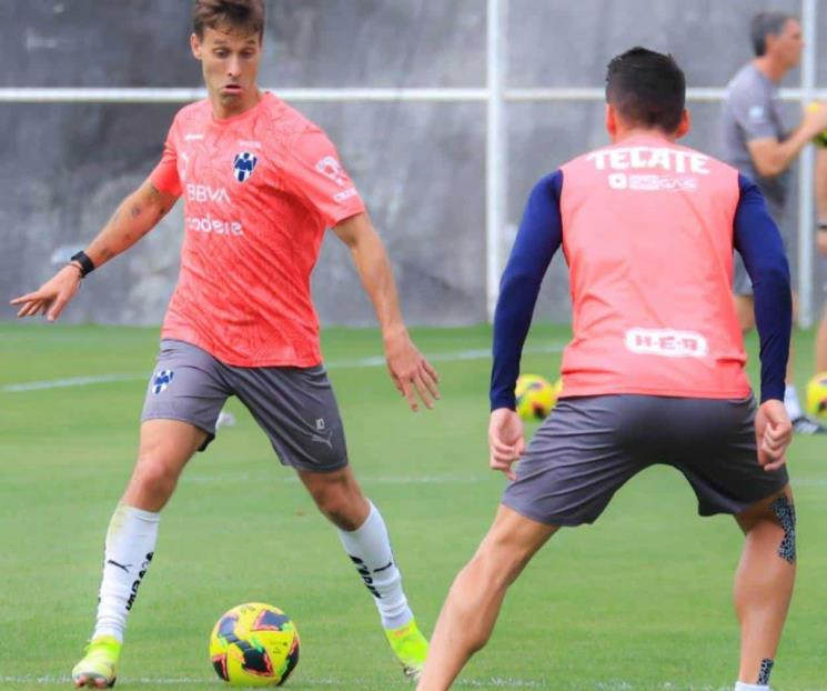 Reaparece Sergio Canales en entrenamiento de Rayados Reaparece Sergio Canales en entrenamiento de Rayados