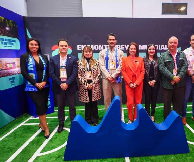 Tiene NL stand dedicado al Mundial de Futbol en Tianguis Turístico Tiene NL stand dedicado al Mundial de Futbol en Tianguis Turístico