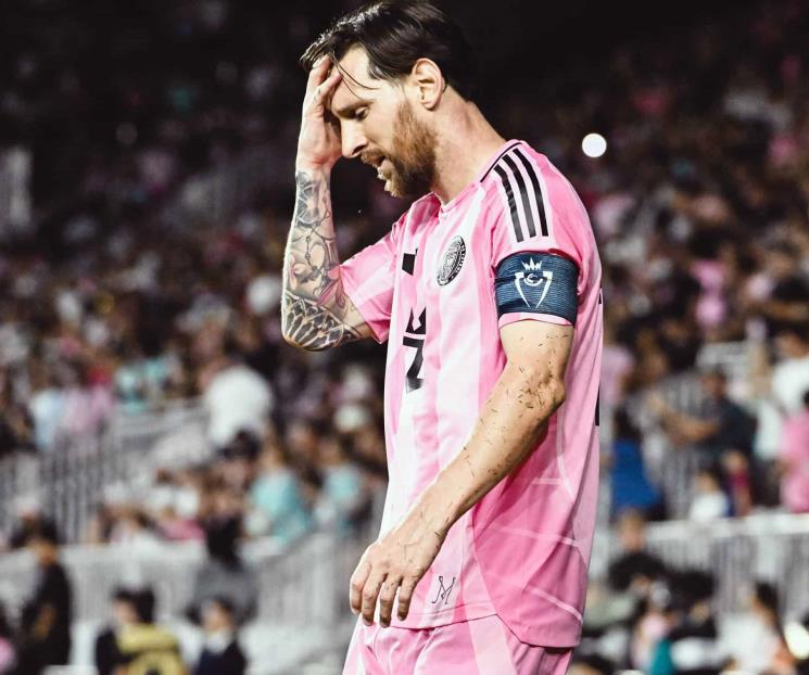 Se queda Messi sin final Se queda Messi sin final