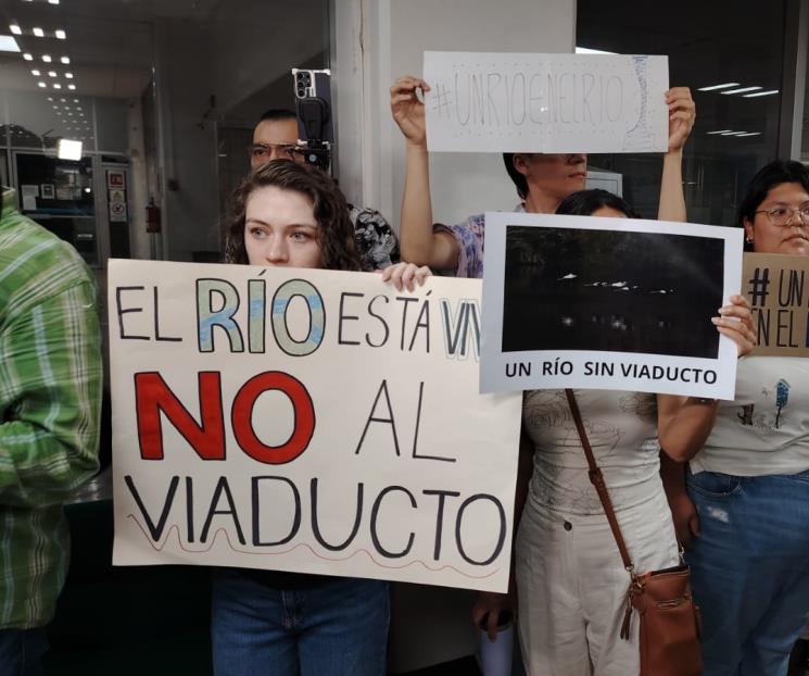 Rechazan ambientalistas el viaducto elevado en Morones Prieto Rechazan ambientalistas el viaducto elevado en Morones Prieto