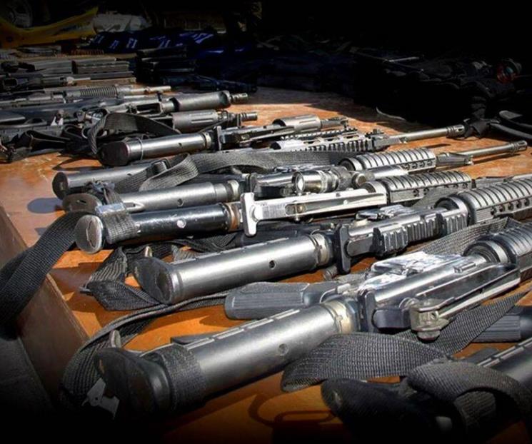 Al menos 250 mil armas entran al país ilegalmente cada año: Celorio Al menos 250 mil armas entran al país ilegalmente cada año: Celorio