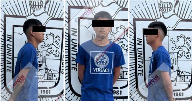Tras una persecución, elementos de la Policía de García arrestaron a un hombre que señalaron como presunto responsable de hechos delictivos en ese municipio y la zona metropolitana de Monterrey, aunque quedó únicamente por resistencia de particulares.
