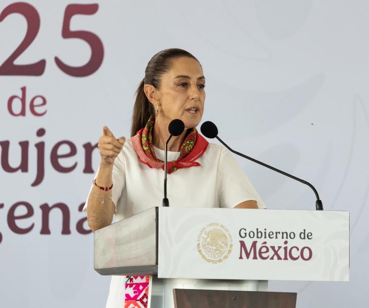 No, presidente Trump, así respondió Sheinbaum No, presidente Trump, así respondió Sheinbaum