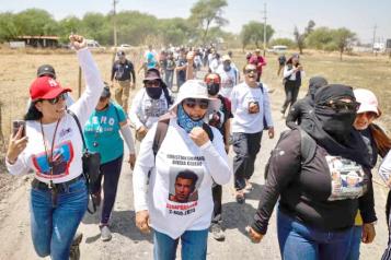 Entra colectivo Guerreros Buscadores al Rancho Izaguirre