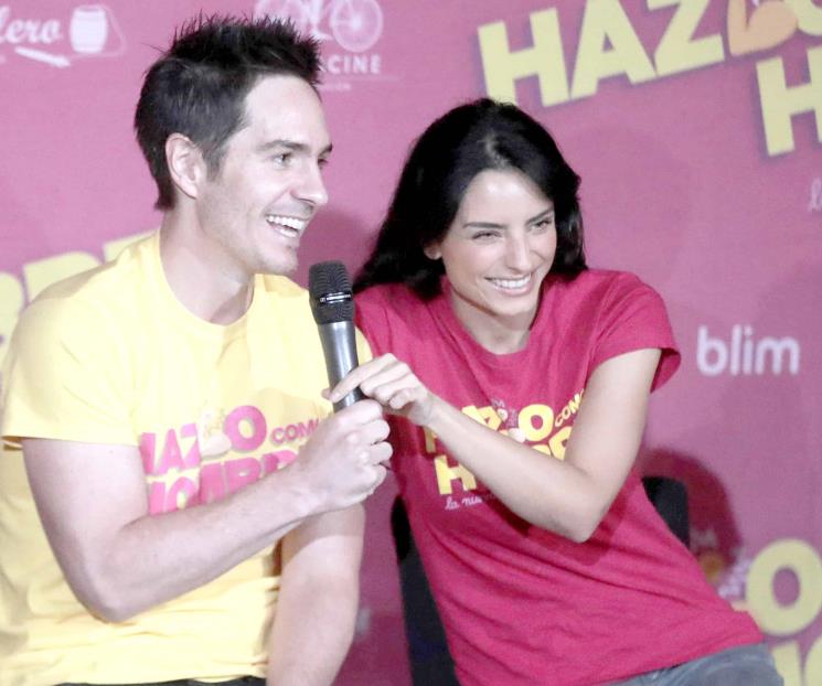 Se reencuentran Aislinn Derbez y Mauricio Ochmann en película Se reencuentran Aislinn Derbez y Mauricio Ochmann en película