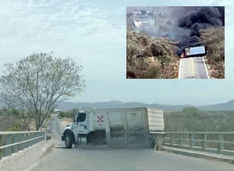 Reportan narcobloqueos en Mazatlán Reportan narcobloqueos en Mazatlán
