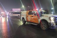 Estrellamiento y volcadura deja un lesionado y caos vial Estrellamiento y volcadura deja un lesionado y caos vial