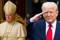Postea Trump foto vestido de papa en su cuenta de Truth Postea Trump foto vestido de papa en su cuenta de Truth