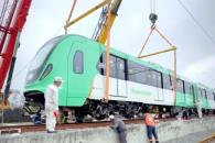 Llegan tres vagones más para Línea 1 del Metro Llegan tres vagones más para Línea 1 del Metro