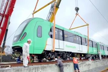Llegan tres vagones más para Línea 1 del Metro