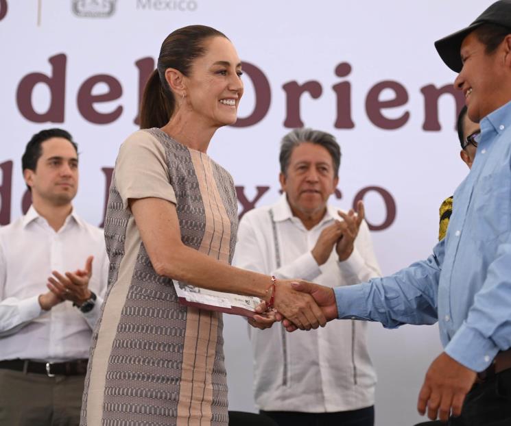 Llama Sheinbaum a Morena a no ser un partido de Estado Llama Sheinbaum a Morena a no ser un partido de Estado