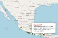 Detectan varios temblores en Chiapas y Cuernavaca Detectan varios temblores en Chiapas y Cuernavaca