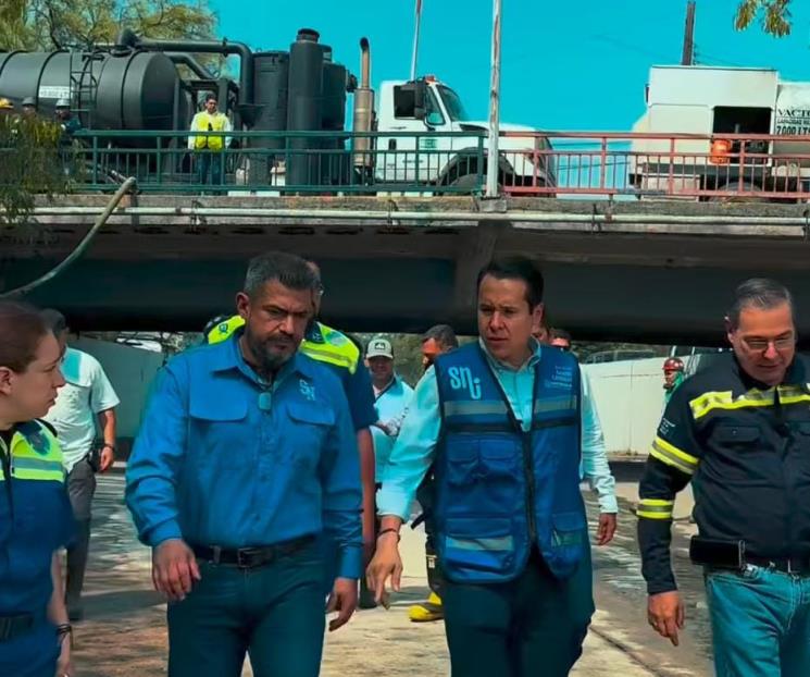 Asegura Carrillo que próxima semana terminará Ternium limpieza Asegura Carrillo que próxima semana terminará Ternium limpieza