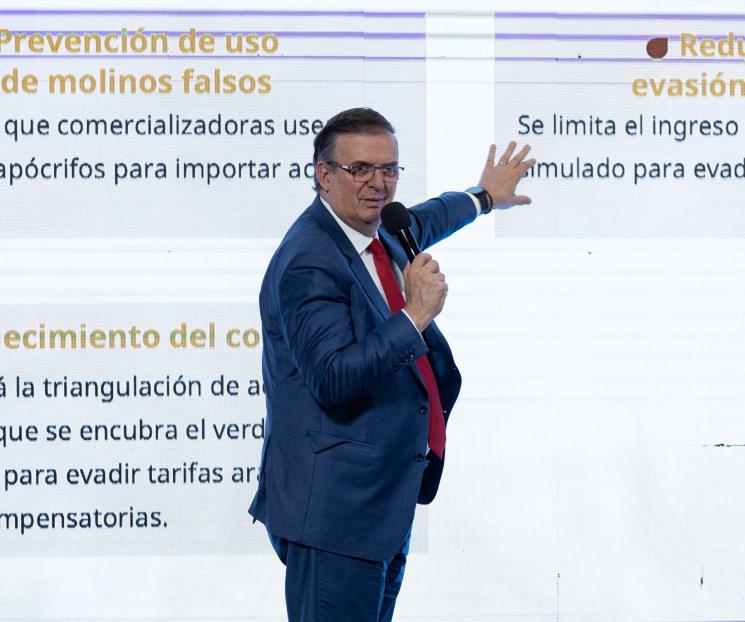 Ebrard: FGR investiga empresas de textil por engañar al Gobierno Ebrard: FGR investiga empresas de textil por engañar al Gobierno