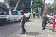 Lesiona choque a elementos de la GN Lesiona choque a elementos de la GN