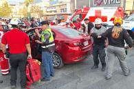 Ocasiona patrulla choque en Monterrey Ocasiona patrulla choque en Monterrey