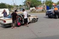 Deja choque dos lesionados en Juárez Deja choque dos lesionados en Juárez