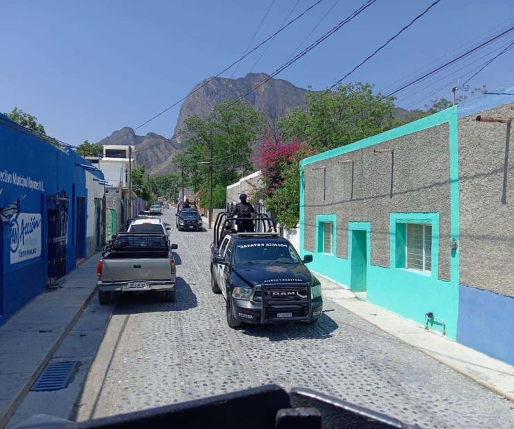 Realizan operativo en Rayones tras enfrentamiento Realizan operativo en Rayones tras enfrentamiento