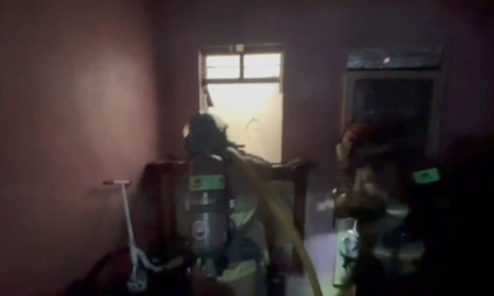 Se incendia domicilio en la Colonia Moderna Se incendia domicilio en la Colonia Moderna