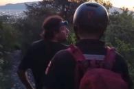 Rescatan a padre e hijo del Cerro de las Mitras Rescatan a padre e hijo del Cerro de las Mitras