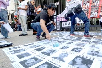 "El Estado simula buscar a los desaparecidos"